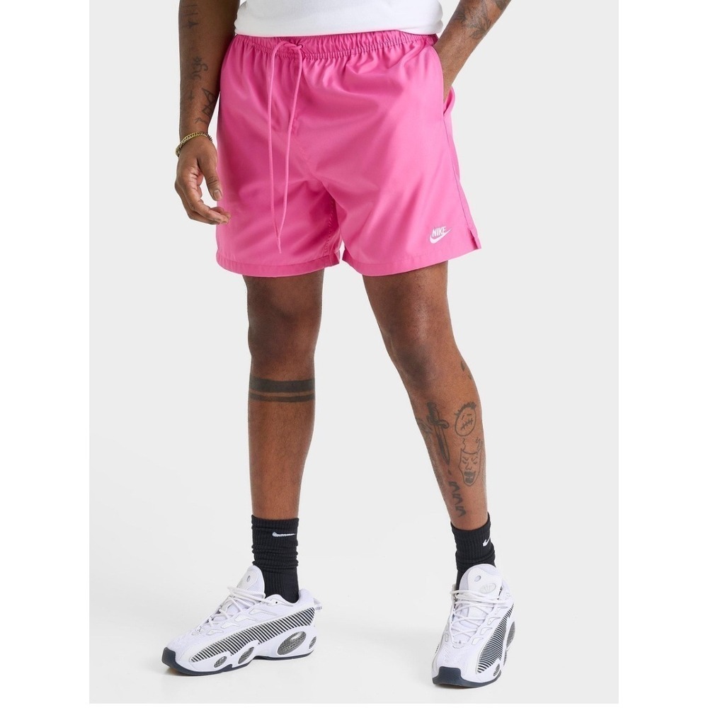 Nike Mens  Mesh Lined Board Shorts Large Pink L